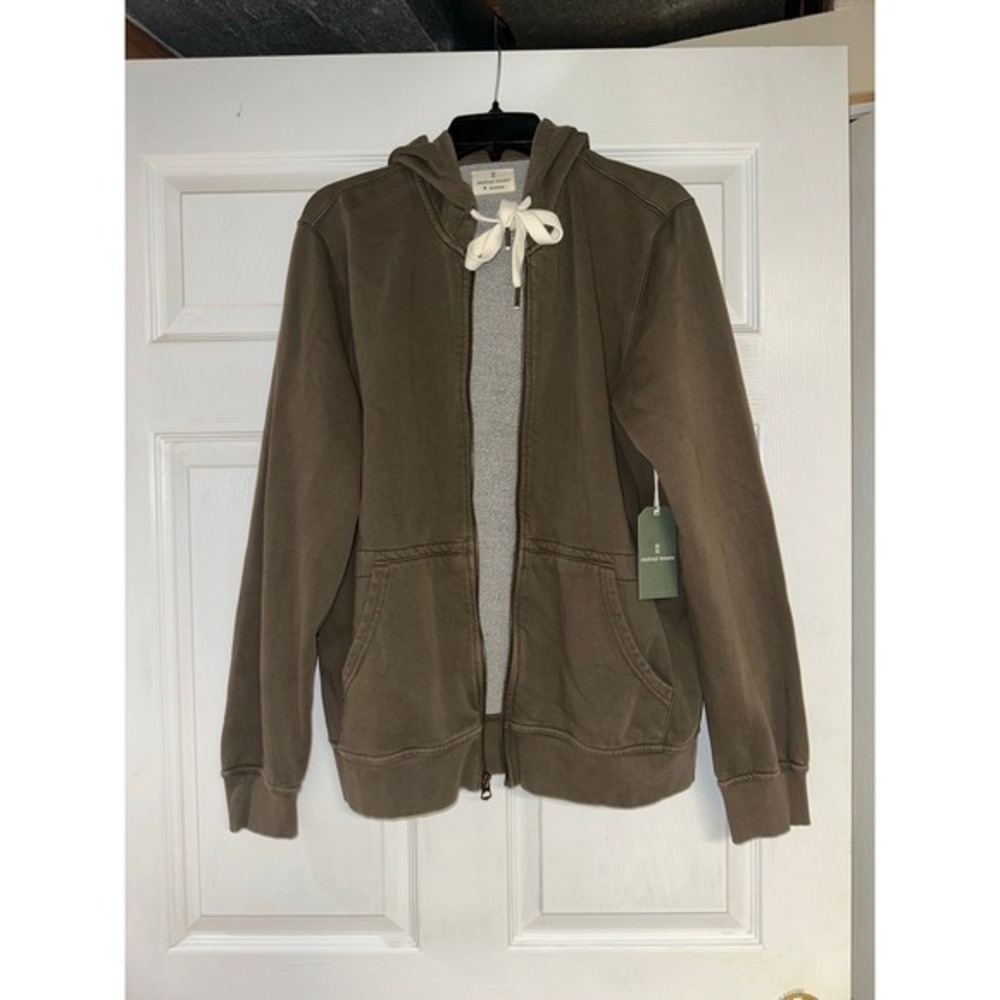 Mutual Weave Green Jacket Size Medium Grape Leaf Comfy NEW WITH TAGS G3